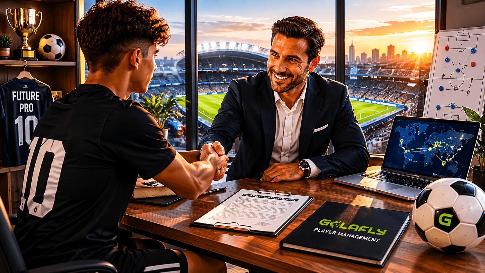 How Football Agents Help Players Build Successful Careers