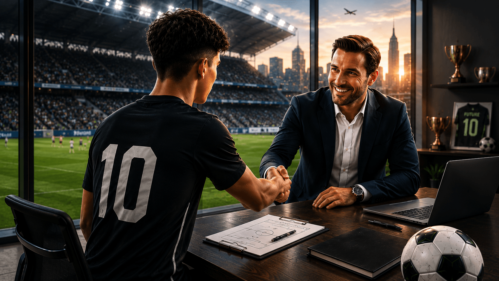 How Football Agents Help Players Build Successful Careers